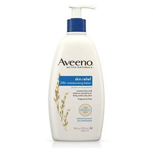 Aveeno Fragrance Free Skin Relief 24hr Moisturizing Lotion, 18 Fluid Ounce - 12 per case.