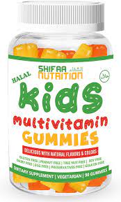 SHIFAA NUTRITION Halal, Vegan & Vegetarian Gummy Multivitamins for Adults | with 11 Vitamins, Minerals & Antioxidants | Non-GMO & Free of Preservatives, Gluten, Nuts, Dairy & Soy - 90 Gummies