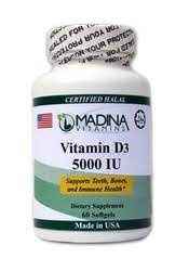 Madina Vitamins B-Complex with Vitamin C (300mg) Anti-Stress Vitamins (60 Caplets Daily Supplements) Made in USA - Halal Vitamins