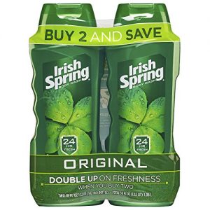 Irish Spring Body Wash, Original, 18 fluid ounce (Pack of 2)