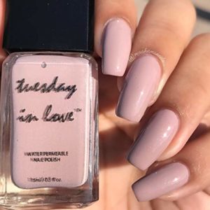Tuesday in Love - First Kiss - Halal Water Permeable, Cruelty Free, Vegan Nail Polish