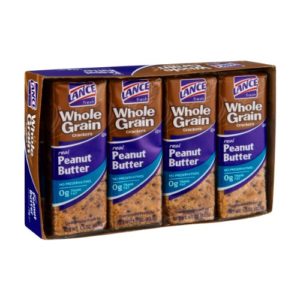 Lance Whole Grain Peanut Butter Cracker Packs - 8 CT