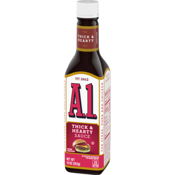 A1 Thick & Hearty Steak Sauce 10 oz (Pack of 3)