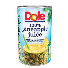 Dole 100% Pineapple Juice - 46 oz
