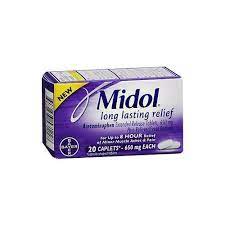 Midol Long Lasting Relief, 20 Count