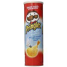 Pringles Lightly Salted Chips, 5.68 Ounce