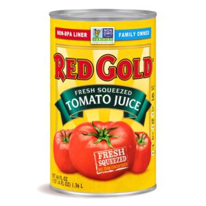 Red Gold No Salt Added Tomato Juice From Concentrate