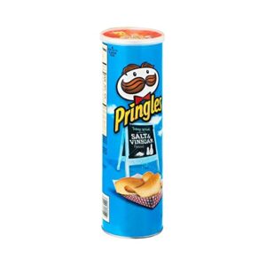 Pringles Potato Crisps, Salt and Vinegar, 5.96 Ounce