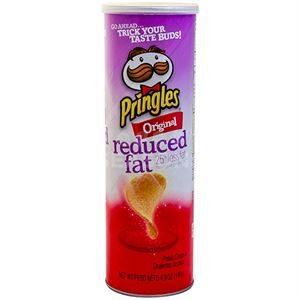 Pringles Original Reduced Fat Potato Crisps, 4.9 Ounce -- 14 per case.