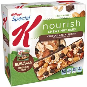 Special K Chewy Nut Bar, Dark Chocolate and Nuts, 5 bars