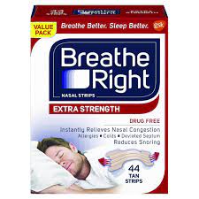 Breathe Right Extra Nasal Strips, 72 Count