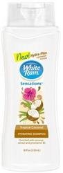 White Rain Classic Hair Shampoo, Tropical Coconut, 15 Ounce
