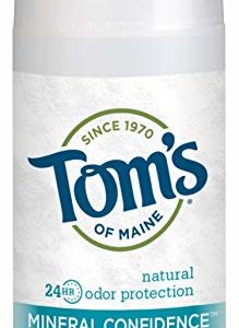 Tom's of Maine Fragrance Free Natural Confidence Roll-On Deodorant, 3 oz