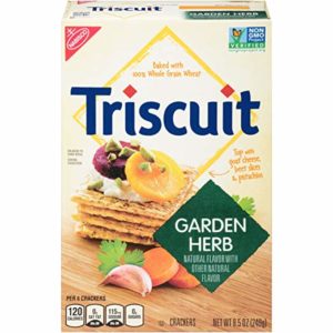 Triscuit Garden Herb Crackers, Non-GMO, 8.5 Ounce