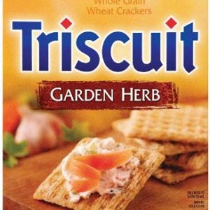 Triscuits, Garden Herb, 9.5-Ounce Boxes (Pack of 12)