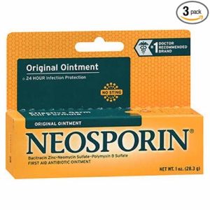 Neosporin Original First Aid Antibiotic Ointment 1 oz (Pack of 3)
