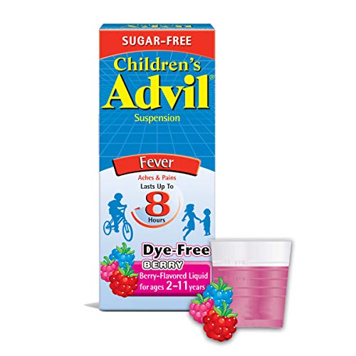 Advil Children's Suspension Sugar Free, Dye Free, Berry 4 oz