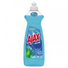Ajax Dishwashing Liquid, Aloe, 14 Ounce
