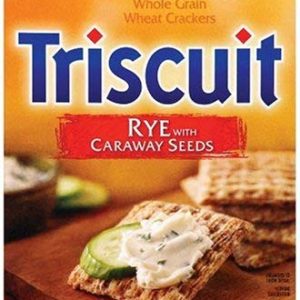 Triscuits, Rye with Caraway Seeds, 9.5-Ounce Boxes (Pack of 12)