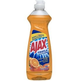 Ajax Triple Action Dish Liquid Orange, 12.6oz