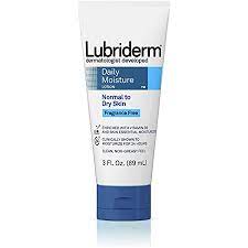 Lubriderm Daily Moisture Lotion Fragrance Free 3 oz (Pack of 4)