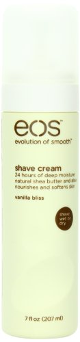 EOS Ultra Moisturizing Shave Cream, Vanilla Bliss, 7-Ounce Bottle (Pack of 3)