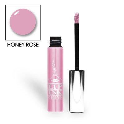 LIP INK Natural Lip Gloss Moisturizer, Honey Rose