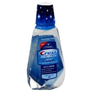 Crest Pro-Health Night Clean Mint Mouthwash Rinse 8.4 ounce