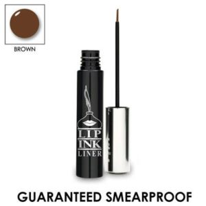 LIP INK 100% Smearproof Waterproof Liquid Eyeliner - Brown