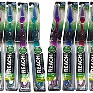 Reach Toothbrush Firm Full Head 10 Brushes Hard