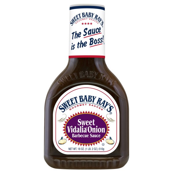 Sweet Baby Ray's Barbecue Sauce, Sweet Vidalia Onion, 18-Ounce (Pack of 2)
