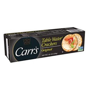 Carr's Table Water Crackers, 4.25 Ounce