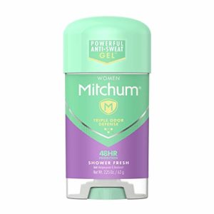 Mitchum Women Gel Antiperspirant Deodorant, Shower Fresh, 2.25oz.