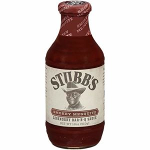 Stubb's Smokey Mesquite Bar-B-Q Sauce, 18 oz (Pack of4)