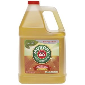 MURPHY OIL SOAP Wood Cleaner, Original, Concentrated Formula, Floor Cleaner, Multi-Use Wood Cleaner, Finished Surface Cleaner, 128 Fluid Ounce