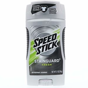 Speed Stick Overtime Stainguard Anti-Perspirant Deodorant 48 Hour Protection 2.70 oz(Pack of 7)