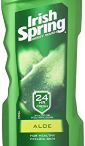 Irish Spring Body Wash, Aloe, 18 Ounce (Pack of 3)