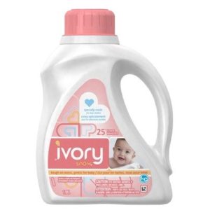 Ivory Snow Liquid Detergent 40oz Stage 1 Newborn Pack (2)
