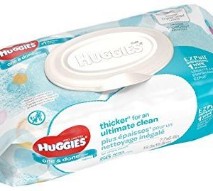 Huggies One & Done Refreshing Baby Wipes Soft Pack - 56ct (Pack of 24)
