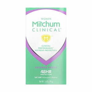 Mitchum Women Clinical Soft Solid Antiperspirant Deodorant,Shower Fresh, 1.6oz.