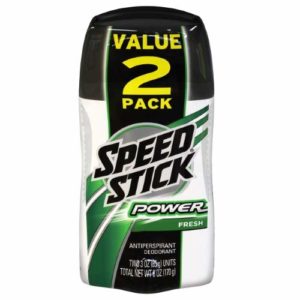 Speed Stick Power Antiperspirant Deodorant, Fresh - 3 Oz, 2 Ct (Pack of 2)