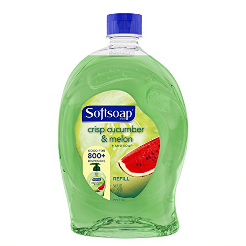 Softsoap Liquid Hand Soap Refill, Crisp Cucumber and Melon, 56 Ounce