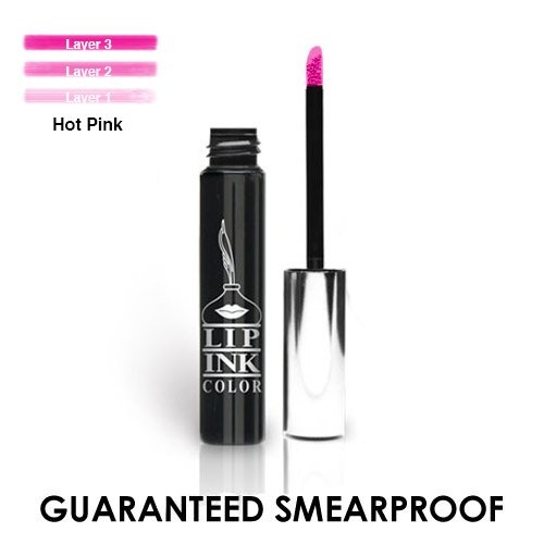 LIP INK Organic Vegan 100% Smearproof Liquid Lipstick - Coral
