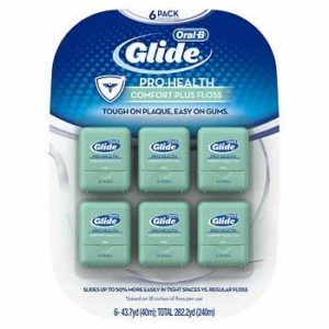 Oral-B Glide Comfort Plus Mint-Flavored Floss, 6 pk. AS