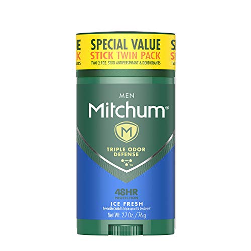 Mitchum Men Antiperspirant & Deodorant Stick Twin Pack, 2.70oz. by Mitchum
