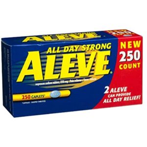 Aleve All Day Strong Pain Relief (250 Caplets)
