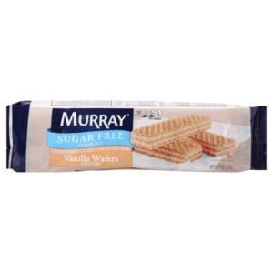 Murray, Sugar Free Vanilla Wafer Cookies, 9oz Package (Pack of 4)