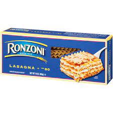 Ronzoni Lasagna, 16-Ounce (Pack of 6)