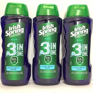Irish Spring Gear 3-in-1 Body Wash, 15 Ounce (Pack of 3)
