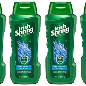 Irish Spring Body Wash, Moisture Blast, 18 fluid ounce (Pack of 4)